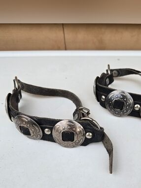 Concho boot Western Biker straps. Read